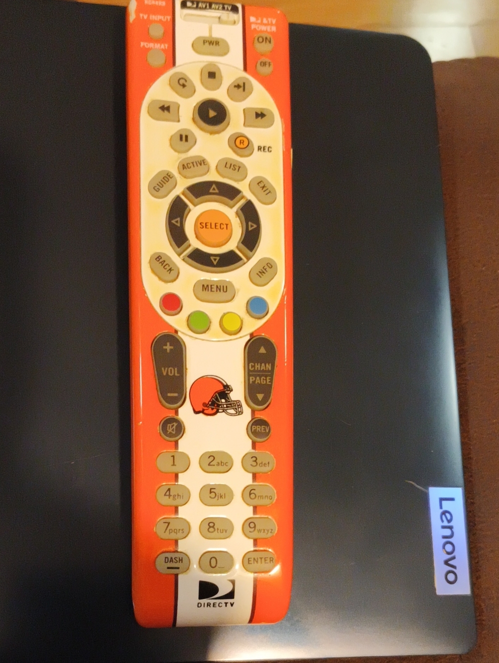 Vintage Cleveland Browns DirecTV Remote Untested